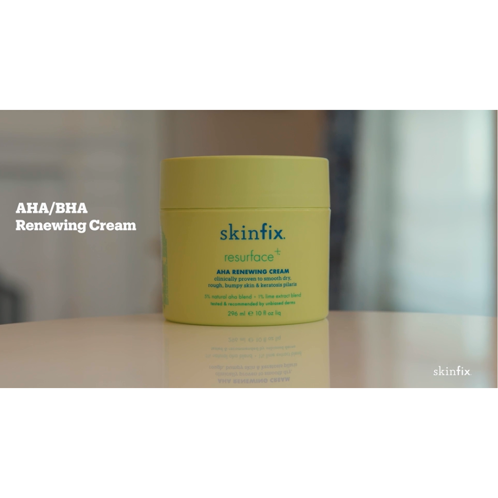 renewing body cream video 